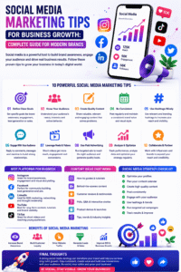 Social Media Marketing Tips for Business Growth: Complete Guide for Modern Brands